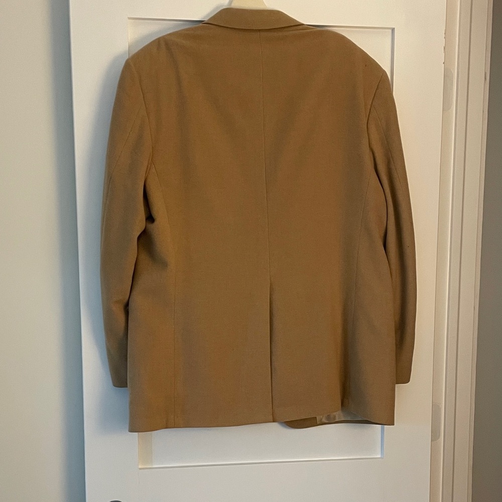 FLASH SALE! Elegant Tan Camel Hair Blazer - Picture 3 of 5